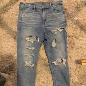 American eagle ripped skinny jeans!!!